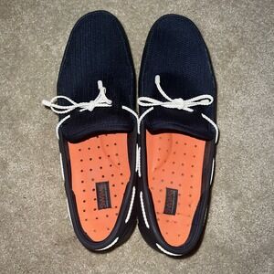 SWIMS Men's Braided Lace Shoes/Loafers, Size 10 US